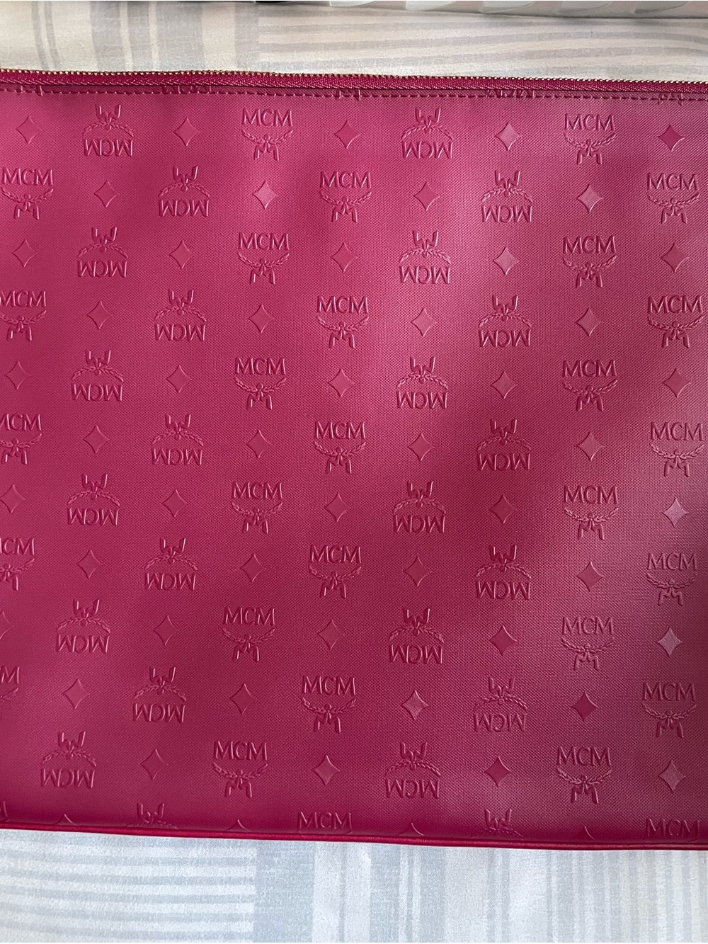 MCM Leather Clutch